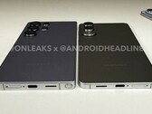 Il Samsung Galaxy S25 Edge è quasi il 30% più sottile del Galaxy S25 Ultra. (Fonte immagine: @OnLeaks / Android Headlines)