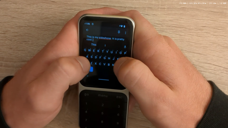 (Fonte immagine: u/sebastiansnell su r/sidephone subreddit)