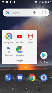 Apps Google Go preinstallate