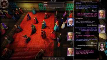 Nella foto: uno screenshot di gioco tratto da *The Necromancer's Tale*.