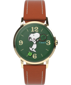 Peanuts x Timex Marlin Hand-Wound Snoopy Tennis TW2V88800 - parte frontale