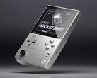 L'Ayaneo Pocket DMG nella sua ultima opzione di colore Bright Silver. (Fonte: Ayaneo)