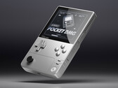 L'Ayaneo Pocket DMG nella sua ultima opzione di colore Bright Silver. (Fonte: Ayaneo)