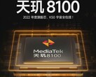 Redmi lancerà un telefono alimentato da Dimensity 8100 alla fine di questo mese. (Fonte: Redmi)