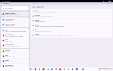 Impostazioni di Googlebook OS