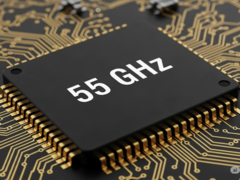 Un&#039;immagine illustrativa che mostra un chip con un&#039;alta velocità di clock (fonte: immagine generata dall&#039;AI)