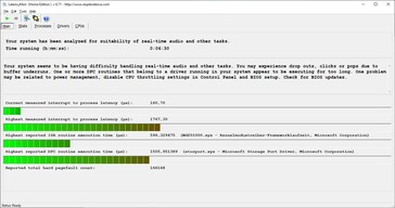 Acer Predator Triton 300 - Statistiche di LatencyMon