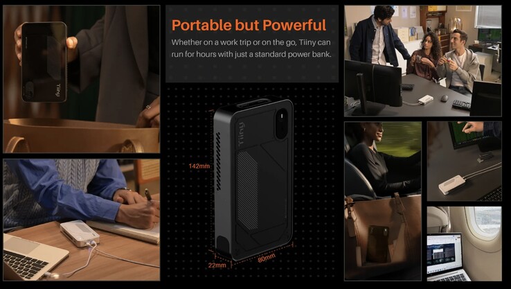 Il mini PC Pocket Lab è estremamente compatto.