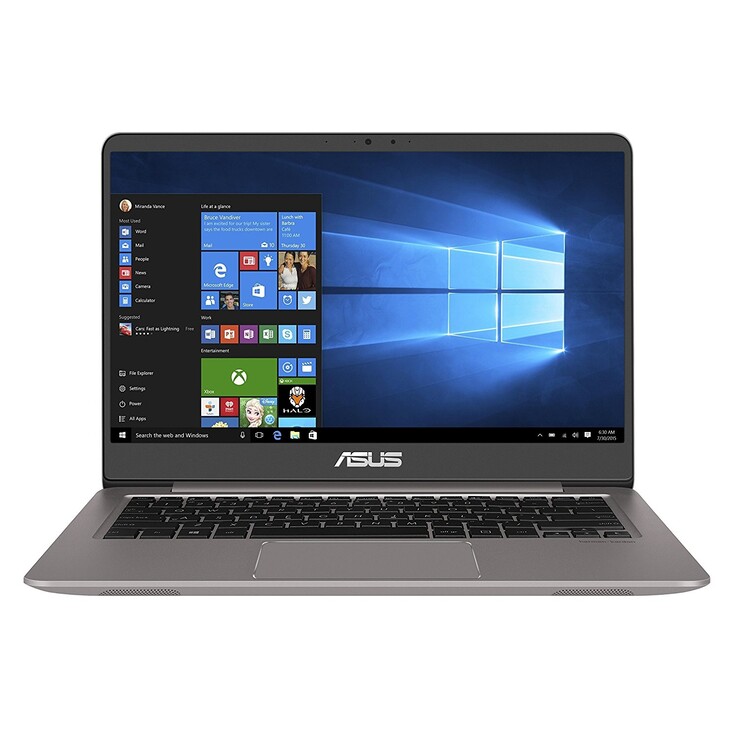 The Asus VivoBook 15 presents itself ...