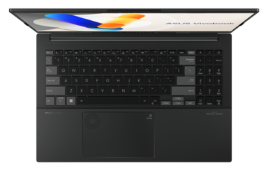 Asus VivoBook Pro 15 OLED - Tastiera con Asus DialPad. (Fonte immagine: Asus)
