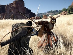 Battaglia boss del Diavolo della Canna del Deserto Cremisi. (Fonte: Steam)