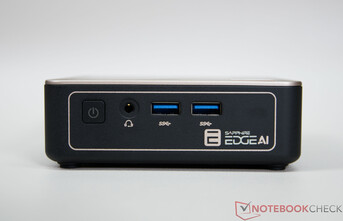 Sapphire Edge AI - Connettori sul davanti