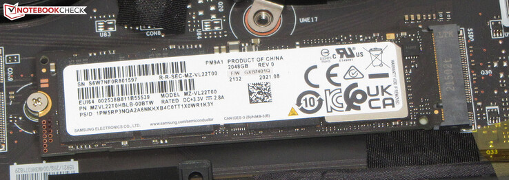 MSI equipaggia l'E16 con un SSD PCIe 4.
