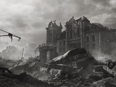 Una schermata del Dipartimento di Polizia di Raccoon City in Resident Evil Requiem (fonte immagine: Capcom)