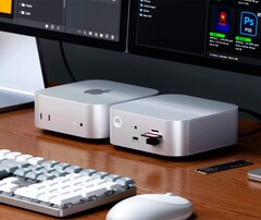 Il CubeDock di Satechi sembra molto simile al Mac mini (Fonte: Satechi)
