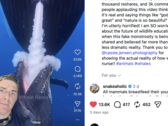 GatorChris spiega in un video che le balene non si allattano in questo modo