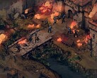 Un'immagine che mostra diversi personaggi in Thronebreaker: I racconti del Witcher.