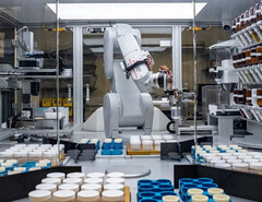 I nuovi materiali di Google DeepMind vengono testati nell'A-Lab con la robotica (Immagine: Marilyn Sargent / Berkeley Lab)