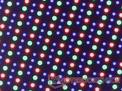 Array di subpixel OLED RGB nitido
