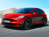 Rendering del portellone della Tesla Model 2 (immagine: CarWow)