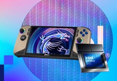 L'MSI Claw 8 AI+ è stato mostrato per la prima volta all'IFA 2025. (Fonte: MSI, Intel, a cura di)