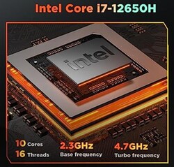 Intel Core i7-12650H (fonte: Nipogi)