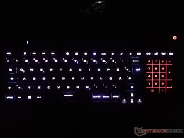 Asus ROG Zephyrus S17 - illuminazione