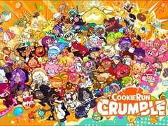L'immagine ufficiale di CookieRun: Crumble presenta un ampio ventaglio di personaggi del gioco di prossima uscita.
