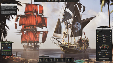 Nella foto: uno screenshot del gameplay di Corsair Cove.