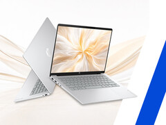 Lo StarBook Plus 14 costa circa 882 dollari in Cina. Nella foto: Un'immagine promozionale che mostra il design del portatile.