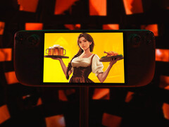 "Yes Chef!" è ricco di giochi di cucina. Nell’immagine: Steam Deck con l’immagine di copertina di Tavern Manager.