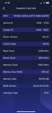 Informazioni sulla GPU