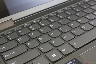 Avremmo preferito tasti più solidi e profondi per un'esperienza di digitazione più simile al ThinkPad