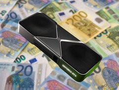 Le GPU e altri componenti elettronici in genere costano di più in Europa a causa dell&#039;inclusione dell&#039;Imposta sul Valore Aggiunto (IVA) nei prezzi al dettaglio. (Fonte immagine: Nvidia, Unsplash, modificato)