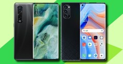 L'Oppo Find X2 Pro e Reno4 Pro 5G utilizzano la sovrapposizione ColorOS dell'azienda Android. (Fonte immagine: Oppo - modificato)