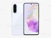 UN "Galaxy A36". (Fonte immagine: Giznext x OnLeaks)