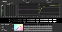 CalMAN: Greyscale - calibrato