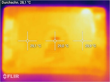 Huawei MatePad Pro (5G) - mappa del calore