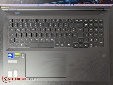 Tastiera e touchpad