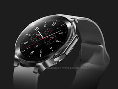 Il OnePlus Watch 2 non assomiglia affatto al suo predecessore. (Fonte: @OnLeaks & MySmartPrice)