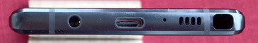 Lato inferiore: Jack 3,5 mm Audio, porta USB-C, Microfono, Altoparlante, S Pen
