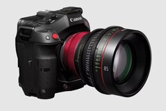 Canon presenta la fotocamera cinematografica full-frame da 35 mm EOS C80 con attacco per obiettivo RF, video RAW 6K, gamma dinamica di 16 stop, tracciamento AI AF di persone e animali e controllo remoto da smartphone. (Fonte immagine: Canon)