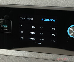 Il display fornisce informazioni dettagliate