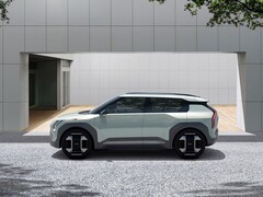 La concept car Kia EV3 è stata rivelata con dettagli su un assistente AI. (Fonte: Kia)