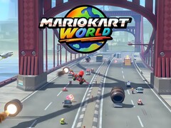 Un ponte in Mario Kart World (Fonte: Nintendo of America con modifiche)
