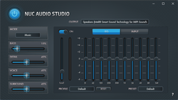 Software Audio NUC