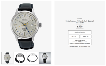 L'annuncio ufficiale del Seiko Presage SSK049 nel Regno Unito...