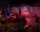 Una delle creature dell'imminente Subnautica 2. (Fonte: Steam)