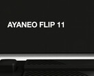 Il teaser ufficiale del Flip 11 di Ayaneo mostra un pulsante fisico montato sul retro. (Fonte immagine: Ayaneo - modificato)