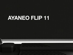 Il teaser ufficiale del Flip 11 di Ayaneo mostra un pulsante fisico montato sul retro. (Fonte immagine: Ayaneo - modificato)